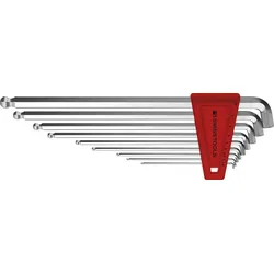 PB SWISS TOOLS Winkelschraubendreher Set 1,5-10mm 100Grad im Halter 9-teilig
