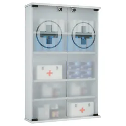 Medizinschrank Janula Weiß