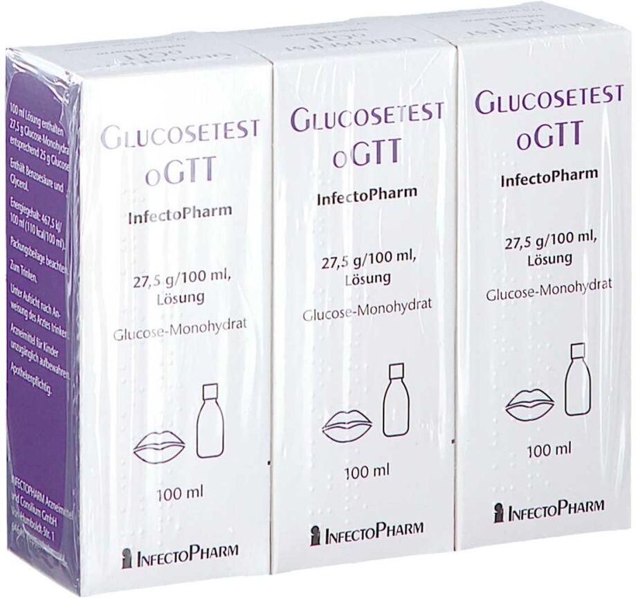 Glucosetest Ogtt Infectopharm 27,5 G/100 Ml Lösung