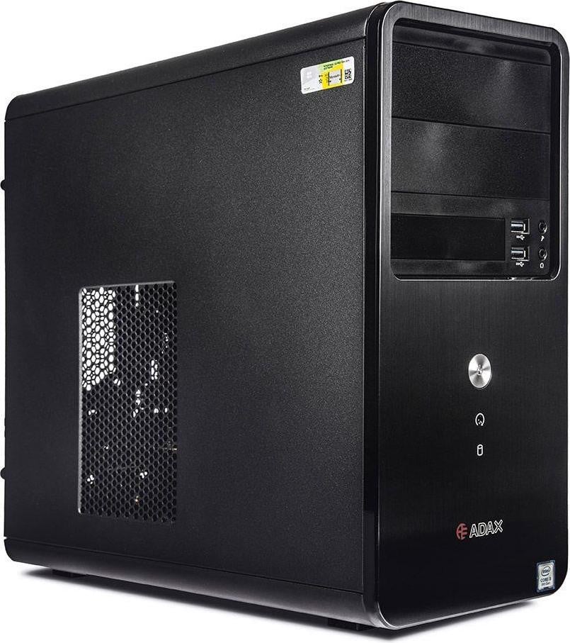 Adax Verso Wxipc12100 Computer met Intel Core i3-12100, 8 GB RAM, 512 GB opslag en Windows 11 Pro