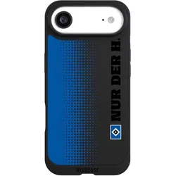 Nivocase Handyhülle für Apple iPhone Air Hülle NIVOpure Case Schwarz HSV Logo transparent (Apple iPhone Air), Smartphone Hülle, Schwarz, Transparent