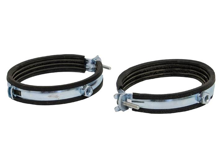 Flamco Rohrschelle mit Schallschutz ⌀ 11 cm 2 Stück