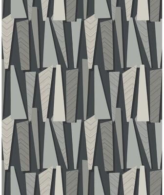 Seabrook Designs The Simple Life Geometric Shadows Unpasted Wallpaper