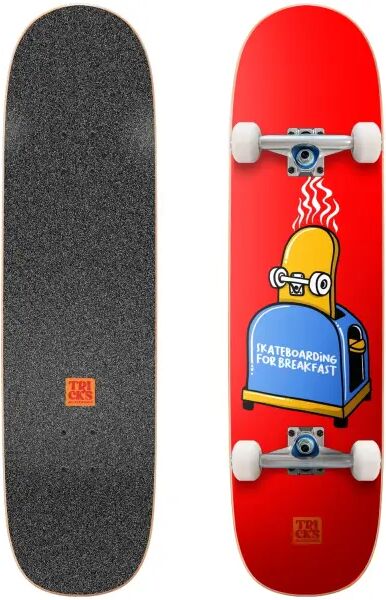 Skateboard Komplettboard Tricks Breakfast Midi (7.5" - Blau)