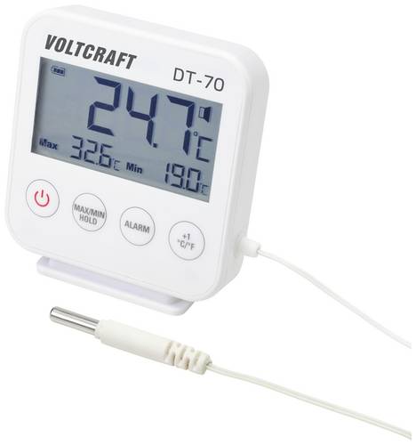 VOLTCRAFT DT-70 Kabeltemperaturfühler Messbereich Temperatur -40 bis +70°C Fühler-Typ NTC HACCP-konform