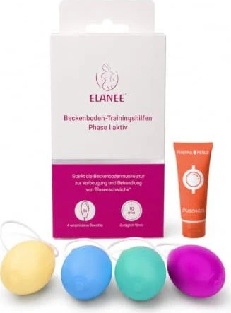 Elanee Beckenboden-Trainingshilfen Phase 1 aktiv x2 2x4 St