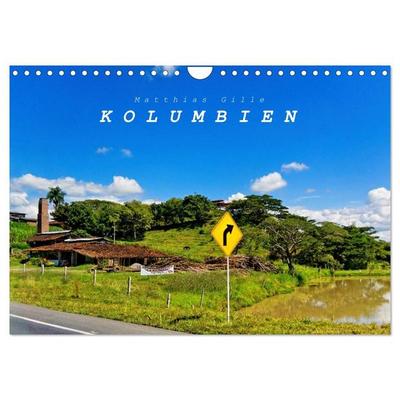 Kolumbien (Wandkalender 2027 DIN A4 quer), CALVENDO Monatskalender