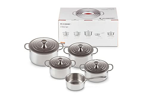 Le Creuset Pannenset 5-delig Signature RVS 96605300000000