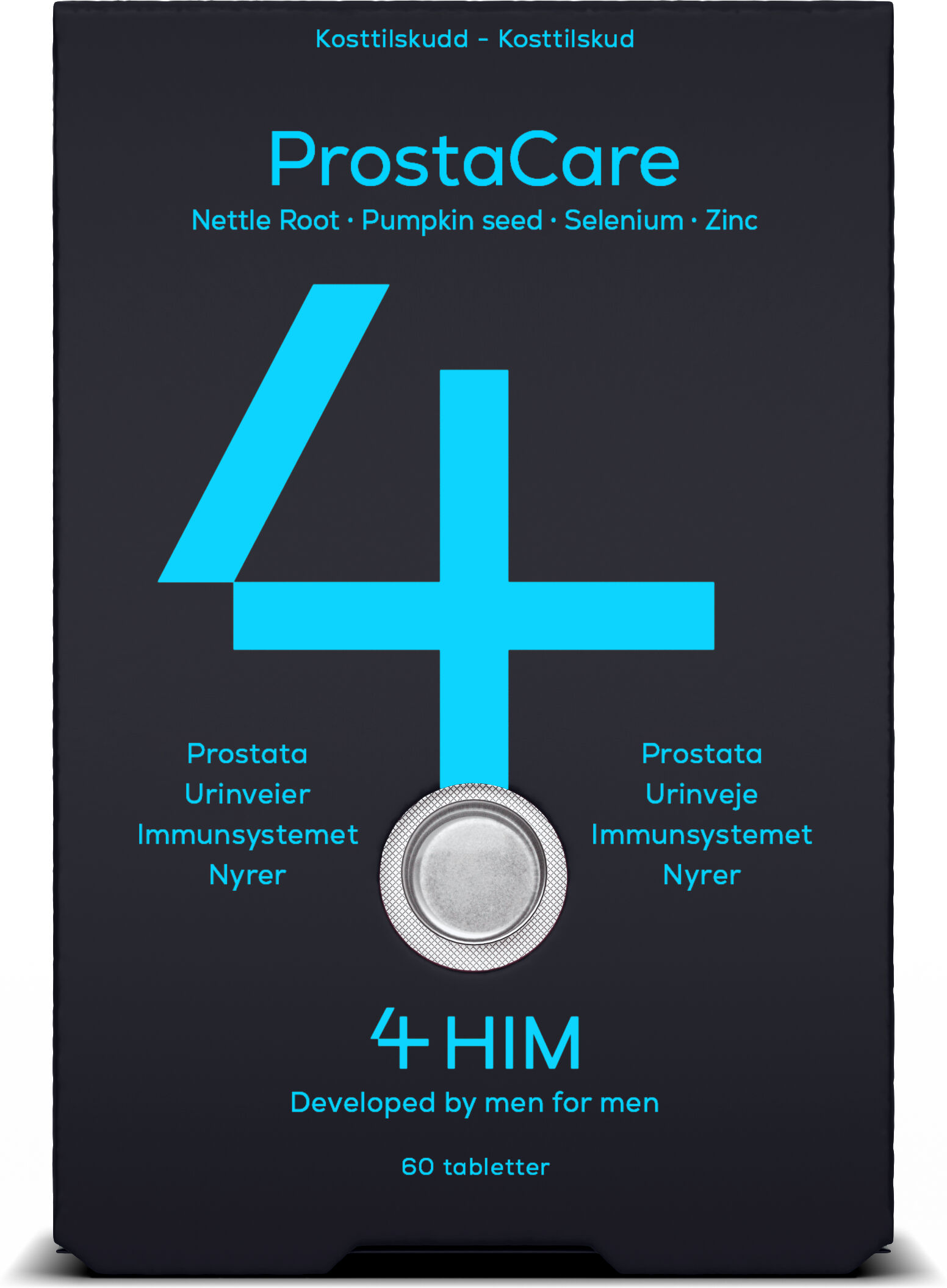 4Him & Her 4 HIM ProstaCare 60 stk Kosttilskud 60 stk