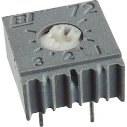 76-10 100K - Präzisionspotentiometer, Trimmer, liegend, 100 kOhm, 9,5 mm