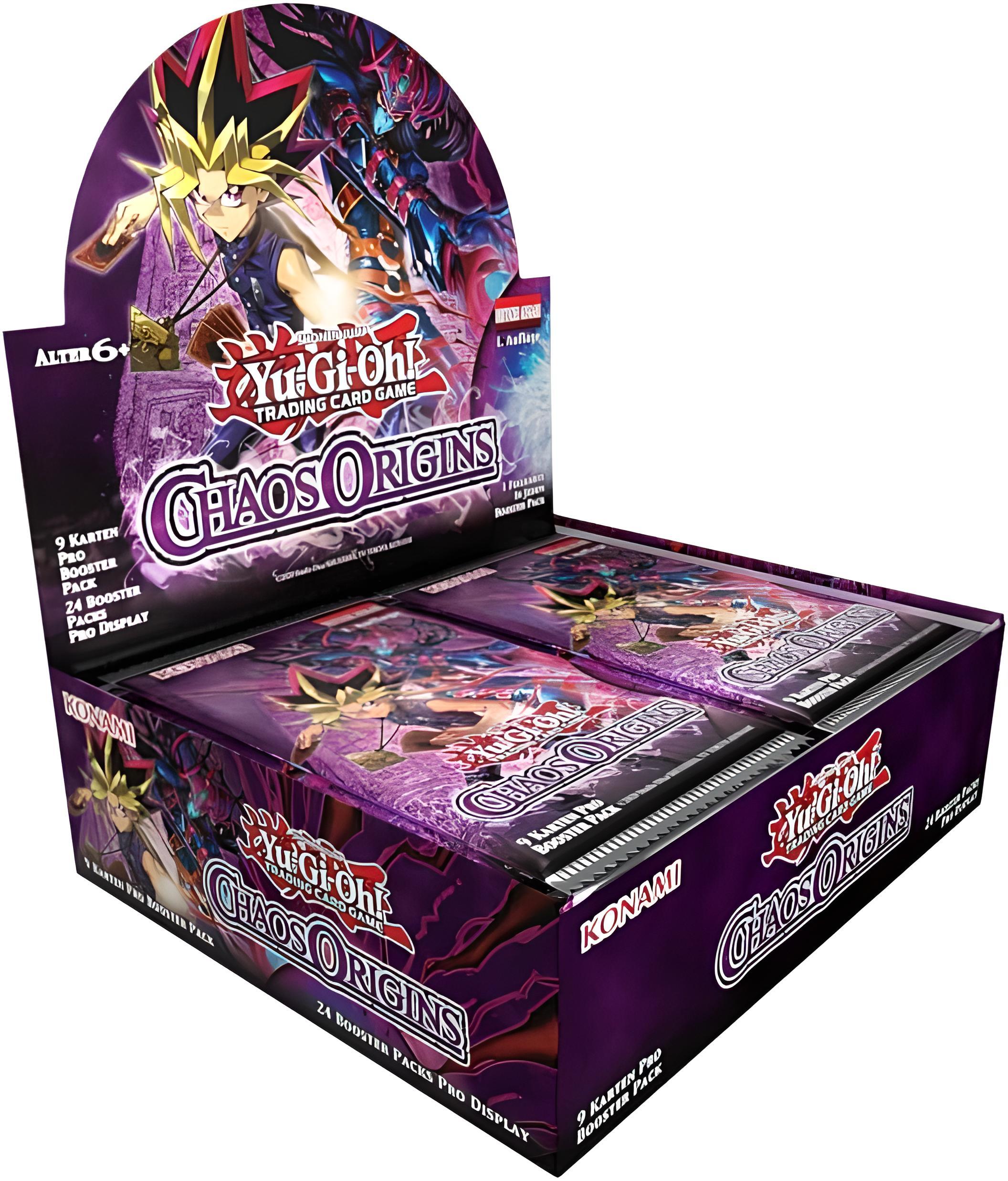 Yu-Gi-Oh! Chaos Origins Booster Display Deutsch