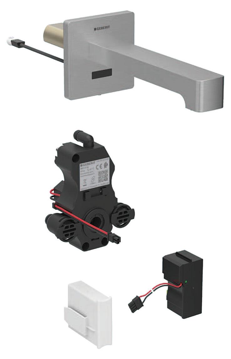 Geberit 116272SN1 Brenta WT-Arm.,Wandmontage, Netzbetr.