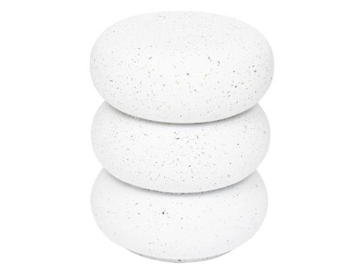 Atmosphera - Table d'appoint ronde STONETO - Blanc