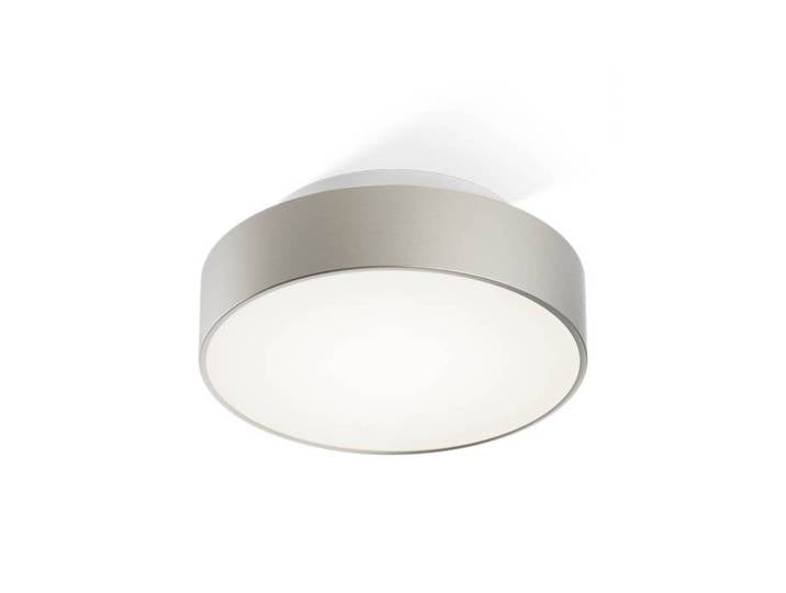 Decor Walther Deckenlampe Conect, dimmbar, alu / grau / zink, für Badezimmer, Metall, Modern, Deckenlampe