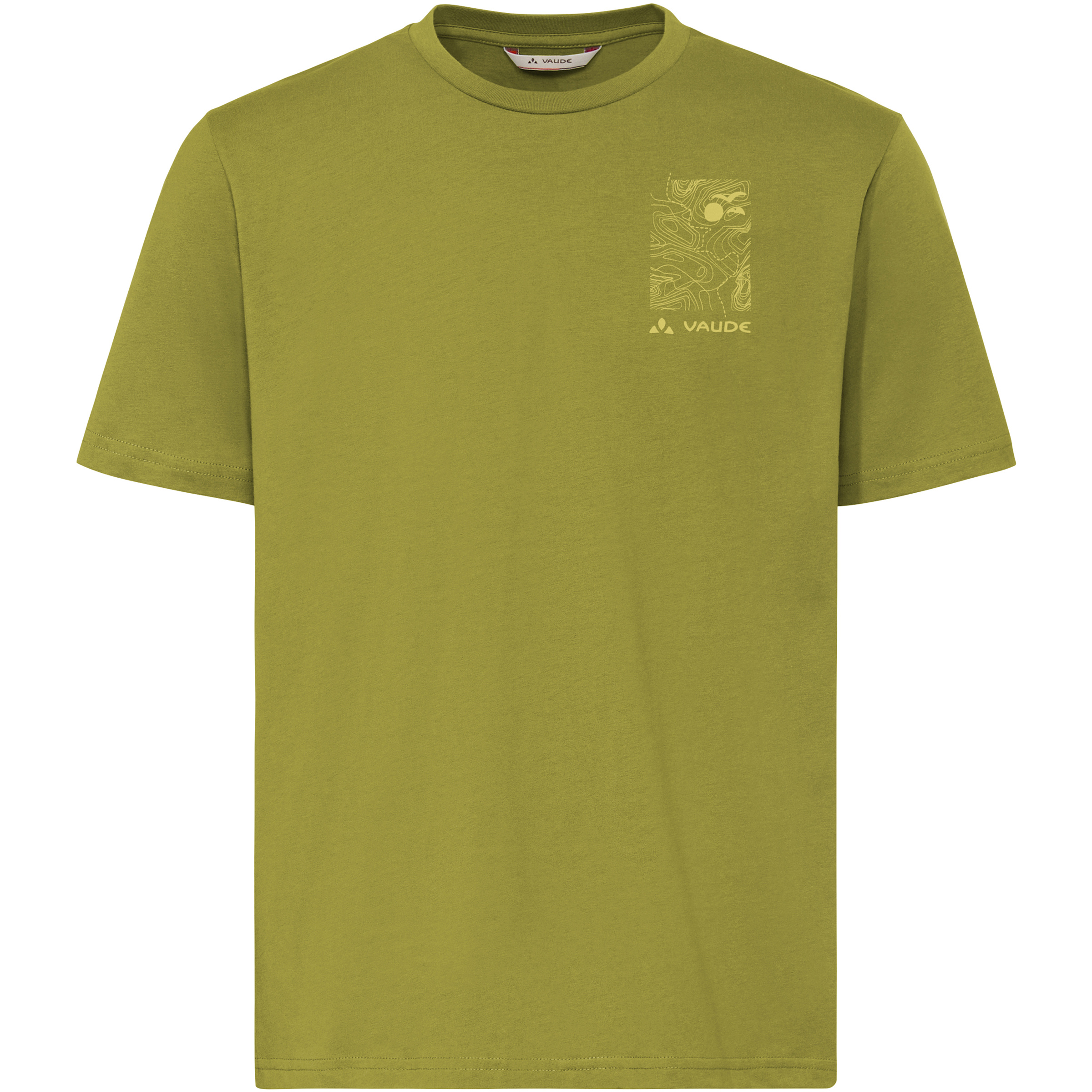 Vaude Spirit II Herren T-Shirts gruen Größe M Lifestyle Hautfreundlich