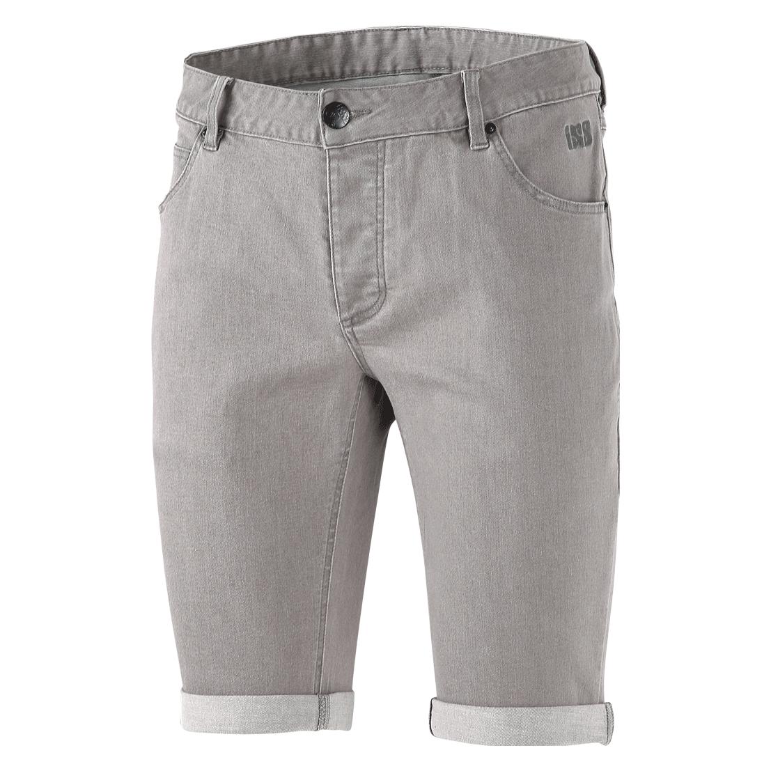 iXS Nugget Denim Shorts grau (Herren, 28) (CD-18-02)
