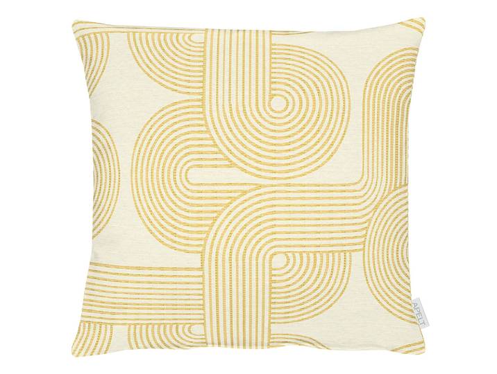Coussin Nova Jaune/Jaune clair 45 x 45 x 10cm Tissu mélangé
