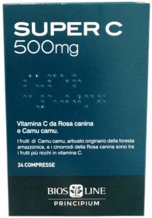 Bios Line Principium Super C 500 Integratore Vitamina C 24cpr