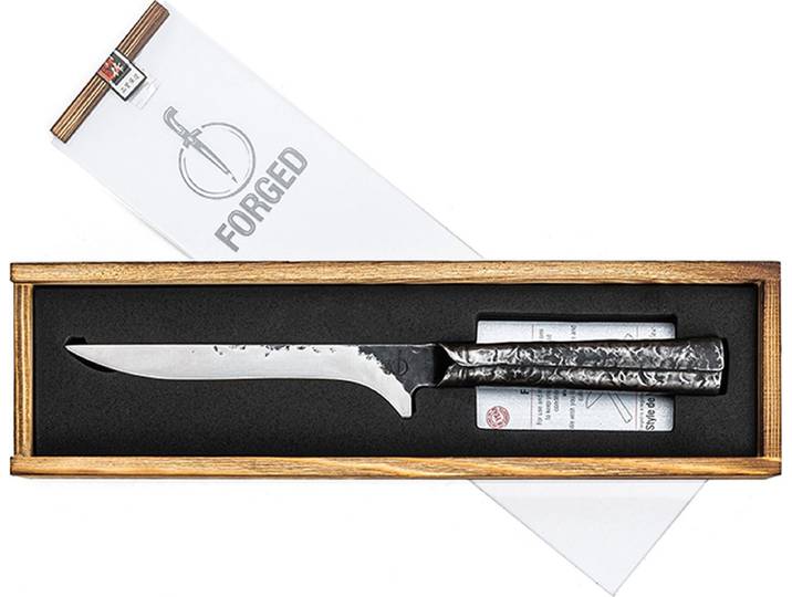 Forged Brute Uitbeenmes - 16cm - in geschenkverpakking