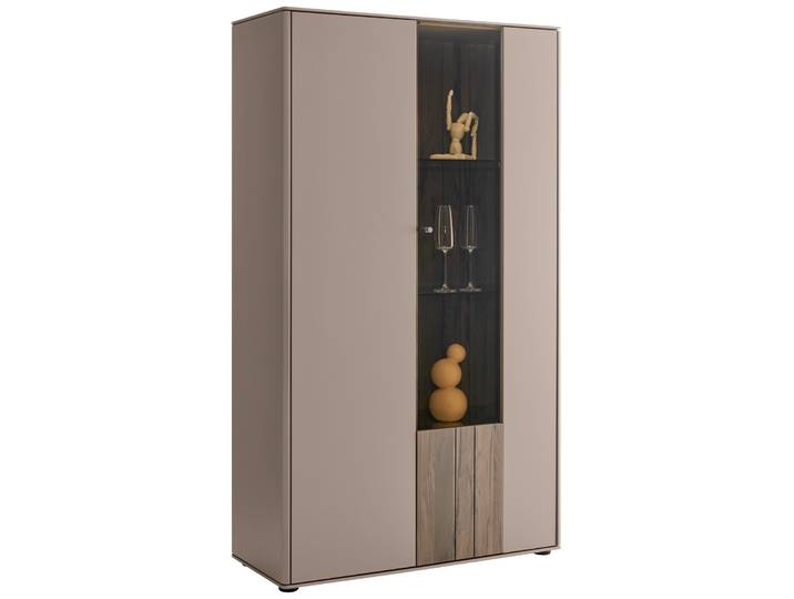 Johann Jakob Highboard LANDO, sand, Holz