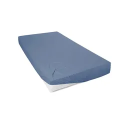 como Jersey-Spannbetttuch   ¦ blau ¦ Maße (cm): B: 140