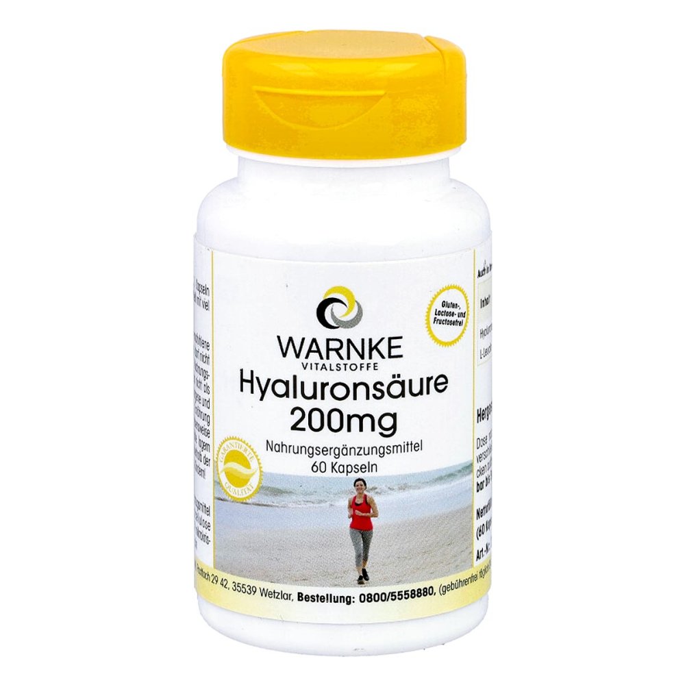 Warnke Vitalstoffe GmbH Hyaluronsäure 200 mg Kapseln 12427933