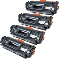 4 Kompatible Toner ersetzt Canon 071 Multipack schwarz