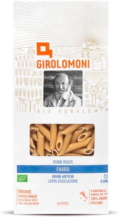 Girolomoni Penne Rigate de Espelta Orgânica 500g