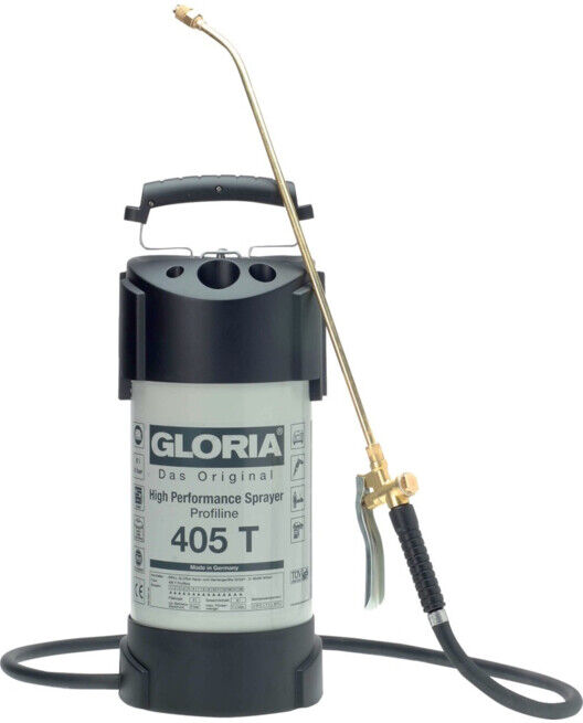 GLORIA Pulvérisateur haute performance 410 T Profi., acier, résistant à l'huile (000412.0000)