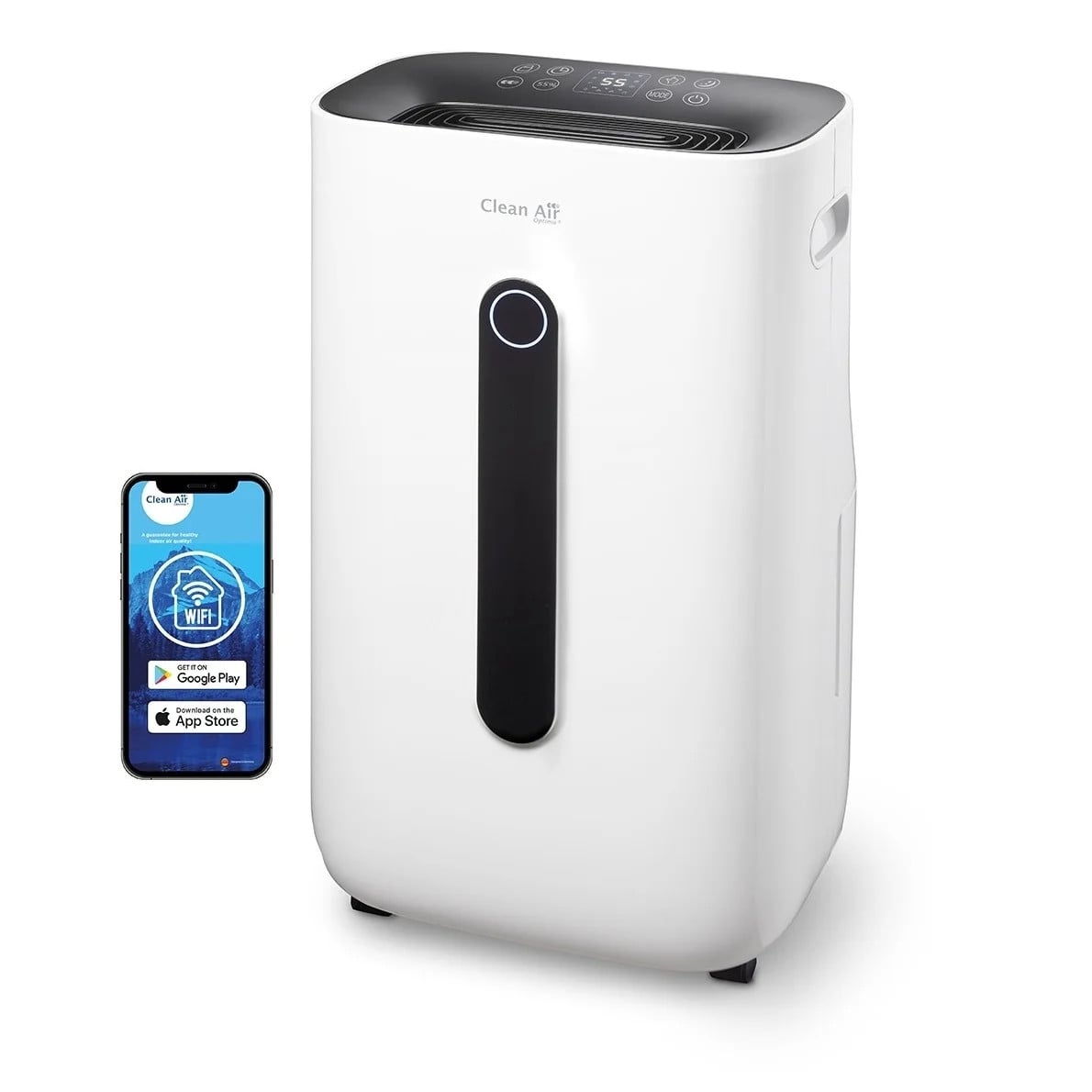 Clean Air Optima CA-705 Smart Luchtontvochtiger Wit