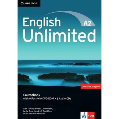 English Unlimited A2 Elementary, Taschenbuch von , Klett Sprachen GmbH, 978-3-12-539903-7
