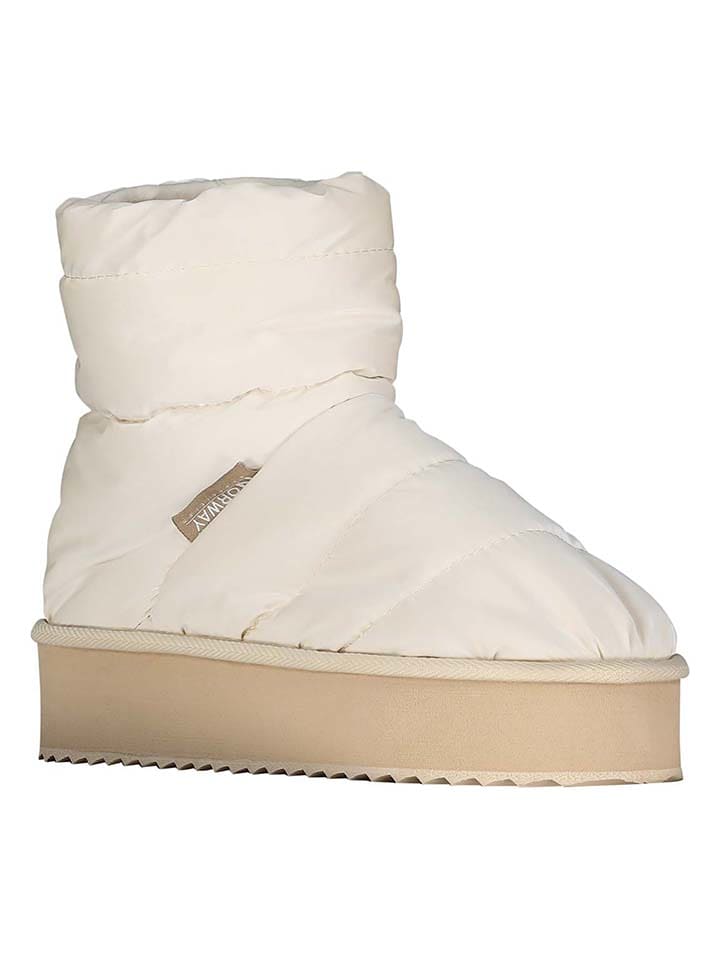 Geographical Norway Winterboots "Ornella" in Creme - 39