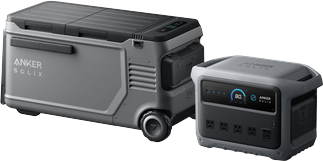 Anker SOLIX C1000 Gen 2 + EverFrost 2 58L Electric Cooler