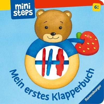 ministeps: Mein erstes Klapperbuch, Gebundene Ausgabe von Sandra Grimm, Ravensburger Verlag GmbH, 978-3-473-30657-2