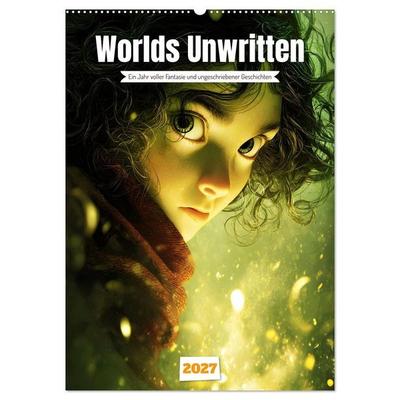 Worlds Unwritten (Wandkalender 2027 DIN A2 hoch), CALVENDO Monatskalender