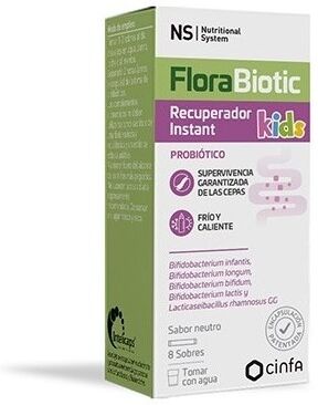 Ns Nutritional System Ns Florabiotic Instant Recovery Kids 8 Sachets
