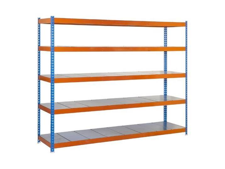 Kit de rangement - SIMON RACK - 2406-5 - Métal - 2000x2400x600mm - Bleu