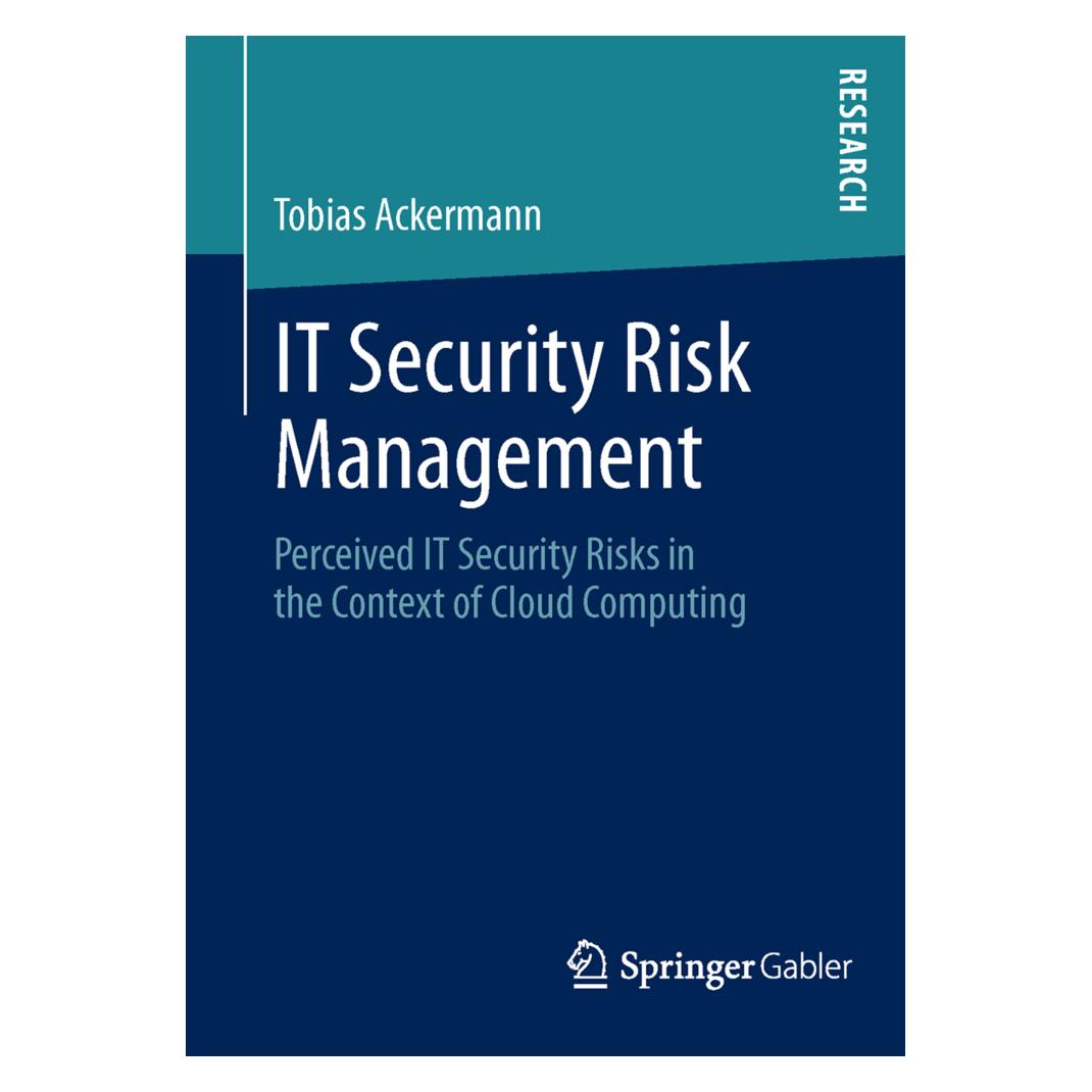 Springer IT Security Risk Management (Englisch, Softcover, Tobias Ackermann) (55503598)