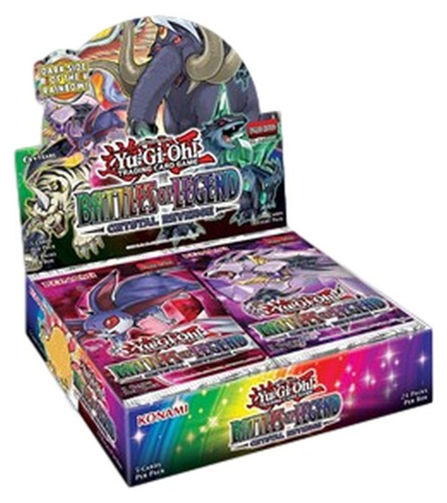 Konami Yu-Gi-Oh! Battles of Legend: Crystal Revenge Booster Box