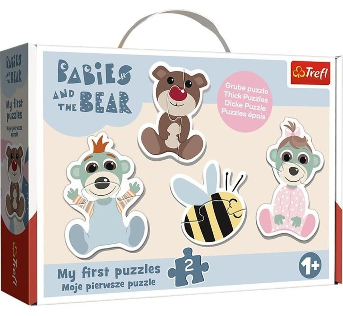 Trefl Puzzel Baby Klassiek Vriendelijke baby's en teddybeer 36139
