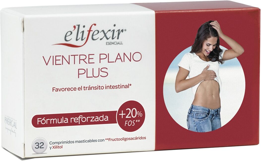 E'lifexir 32 Cápsulas Vientre Plano Plus Elifexir Esenciall Salud Elifexir.