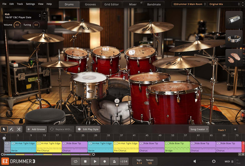 Toontrack EZdrummer 3 Midi Edition