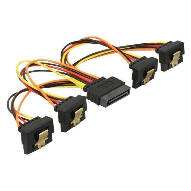 Delock Netz-Splitter (15 cm, 15 pin S-ATA) (60166)