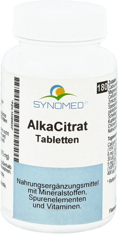Alkacitrat Tabletten 180stk