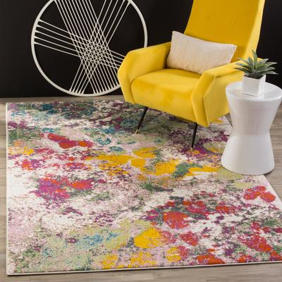 SAFAVIEH Watercolor Gulshat Modern Abstract Rug