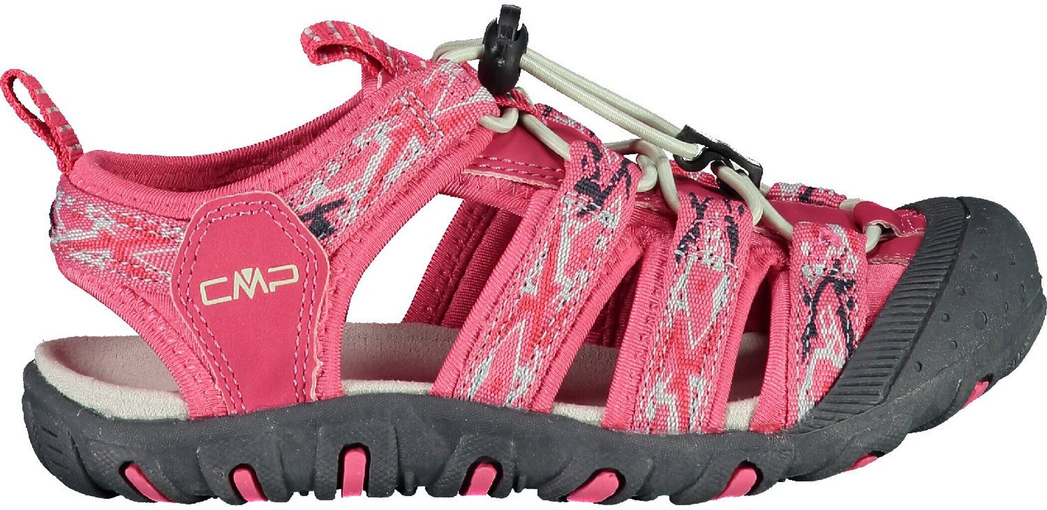 Sandale CMP "KIDS SAHIPH HIKING SANDAL", Mädchen, Gr. 31, Synthetik, pink (fragola, gloss), Schuhe Sandale fragola, gloss 31, Synthetik