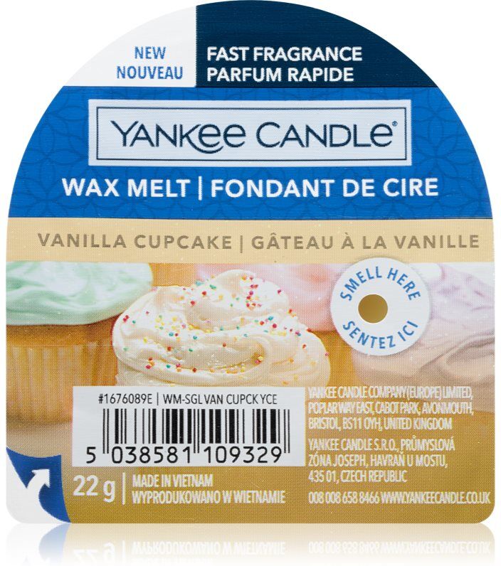 Yankee Candle Vanilla Cupcake wax melt 22 g