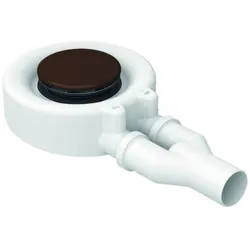 Bette Zubehör Ablaufgarnitur Floor B574, 0,85 l/s Coffee 430, seitlich, B574-430 B574-430