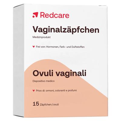 Vaginalzäpfchen RedCare 15 St Vaginalsuppositorien