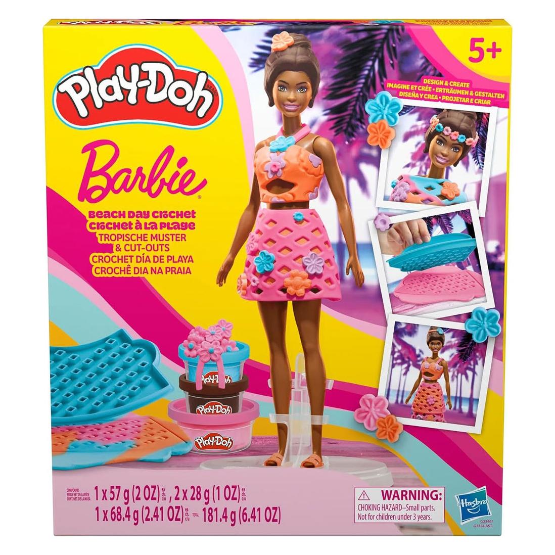 Play-Doh HAS PD BARBIE playset Beach day crochet (G23465X00)